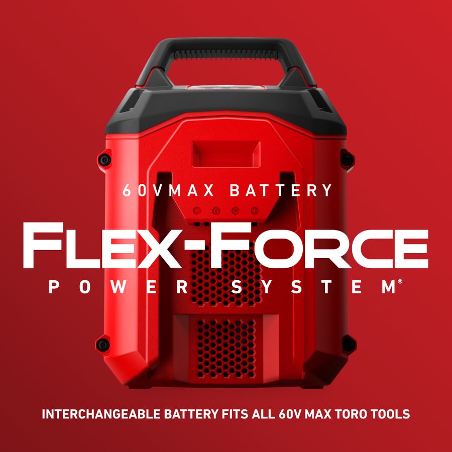 Toro 60V Max* Flex-Force 10.0 Ah Lithium-Ion Battery (66810)