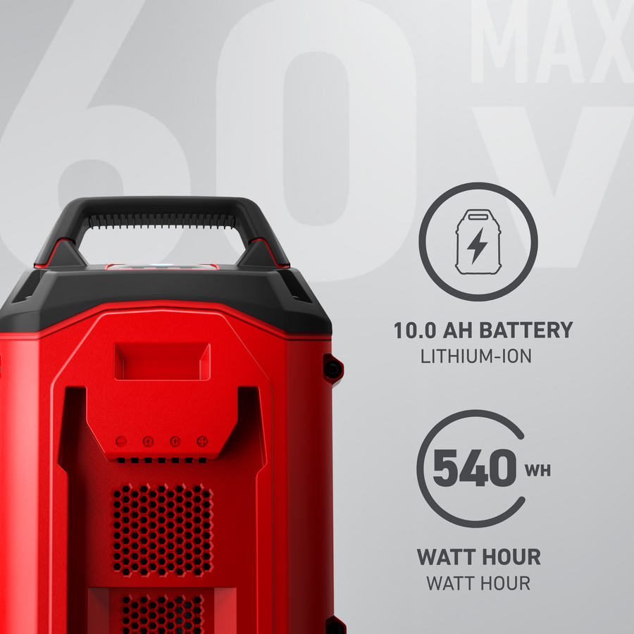 Toro 60V Max* Flex-Force 10.0 Ah Lithium-Ion Battery (66810)