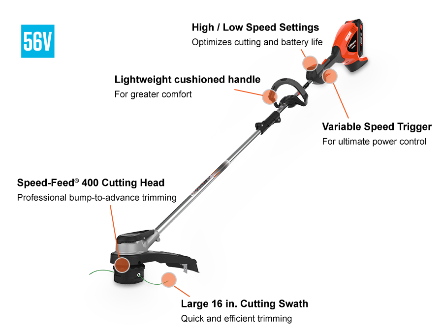 Echo DSRM-2100 straight-shaft string trimmer