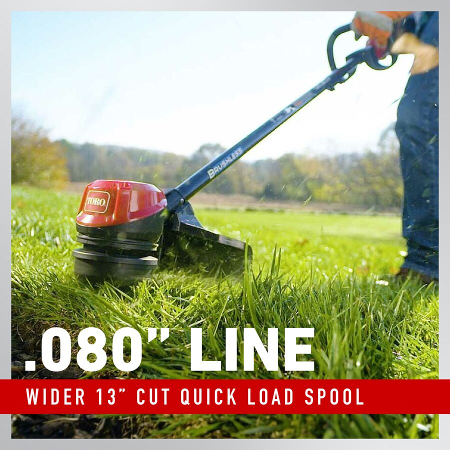 Toro 51881 60V MAX* 2-Tool Combo Kit: 100 mph Leaf Blower & 13 in. String Trimmer with 2.0Ah Battery
