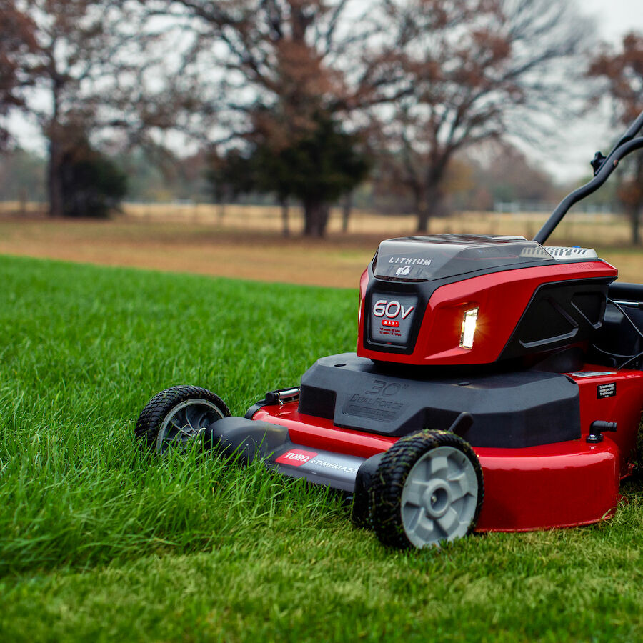 Toro 60V MAX* 30 in. (76 cm) eTimeMaster® Personal Pace® Auto-Drive Lawn Mower - (2) 10.0Ah Batteries/Chargers Included (21491)