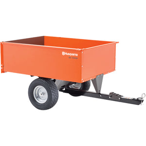 Husqvarna 12 Cu. Ft. Steel Swivel Dump Cart (588208804)