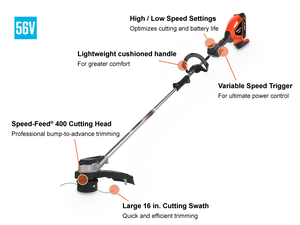 Echo DSRM-2100 straight-shaft string trimmer