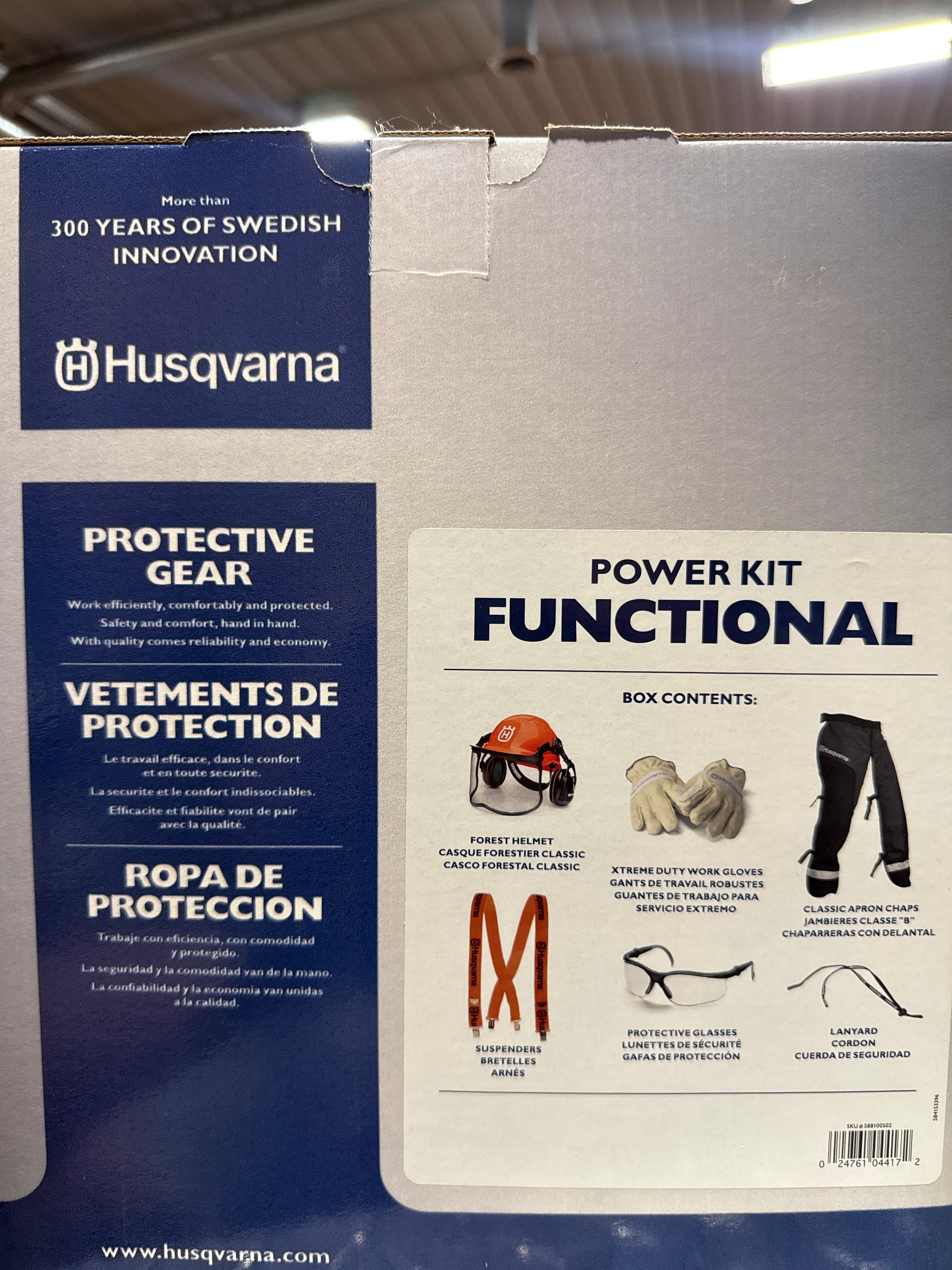 Husqvarna protective gear kit 588100502