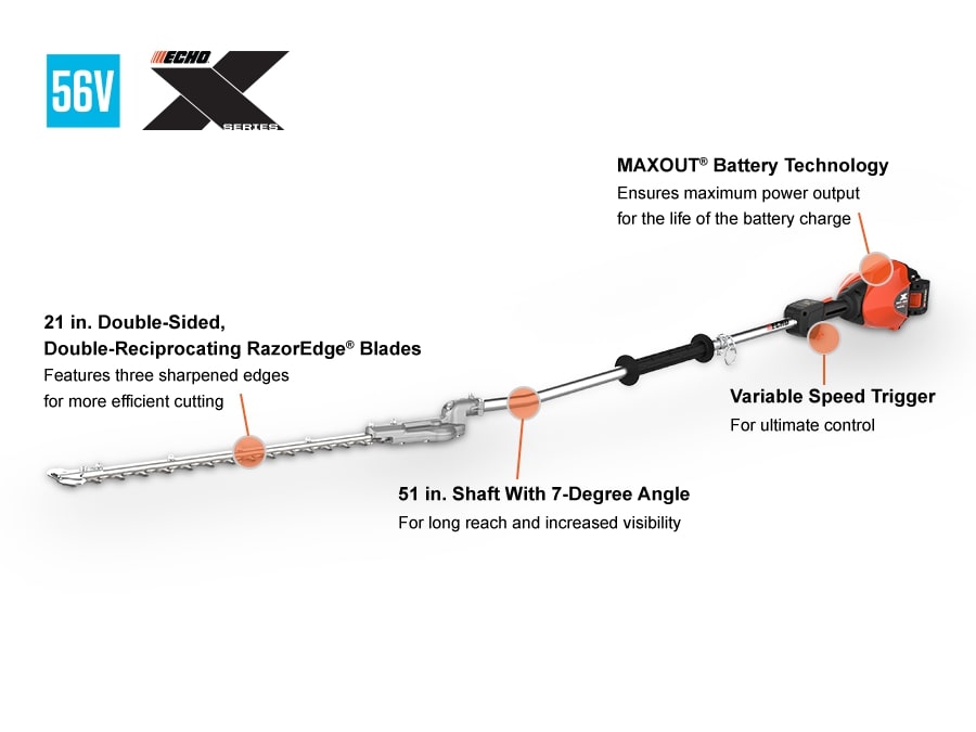 Echo DSHC-2600 Shafted Hedge Trimmer