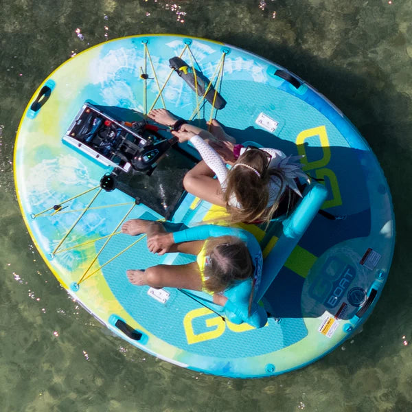 GoBoat® Double Freedom – Inflatable Fishing Boat | Two‑Person Capacity