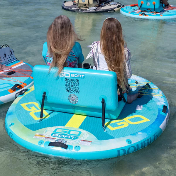 GoBoat® Double Freedom – Inflatable Fishing Boat | Two‑Person Capacity