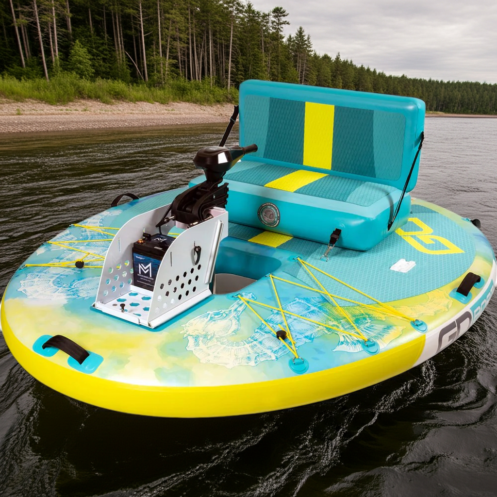 GoBoat® Double Freedom – Inflatable Fishing Boat | Two‑Person Capacity