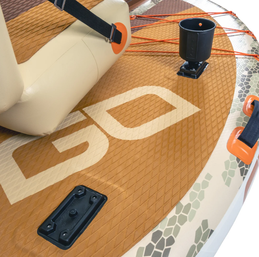 GoBoat® Double Fish – Inflatable Fishing Boat | Two‑Person Capacity